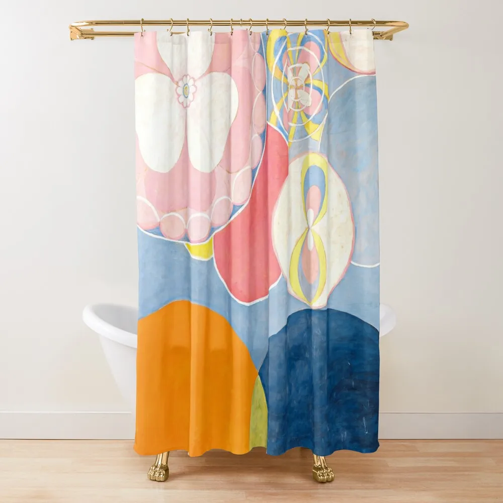 Hilma af Klint The Ten Largest, No. 02, Childhood, Group IV Shower Curtain Waterproof Shower Curtain