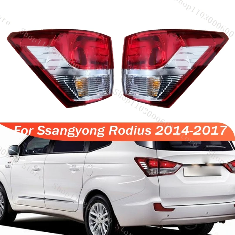 

Car Rear Tail Light Brake Lamp For Ssangyong Rodius 2014 2015 2016 2017 Turn Signal Light Warning Headlight Taillight Assembly