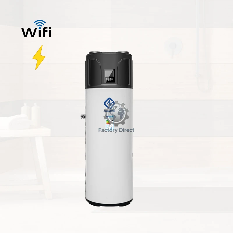 

Nulite Domestic R134a Heat Pump for House Hot Water Supply Air Water HeatPump Build in Enamel Water Tank