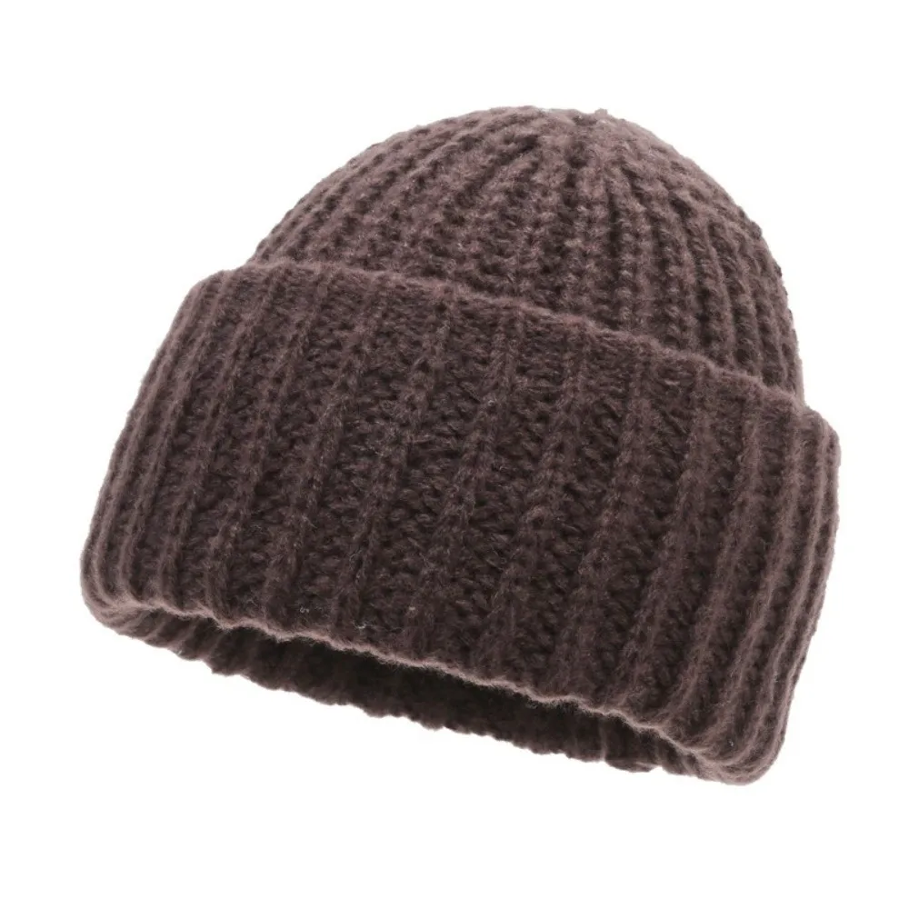 Einfarbige Winter-Sturmhaube Winddichter Nackenwärmer Vollgesichts-Pullover-Mütze Ohrenschutz-Mütze Ohrenklappen-Ski-Strickmaske – Detail 9