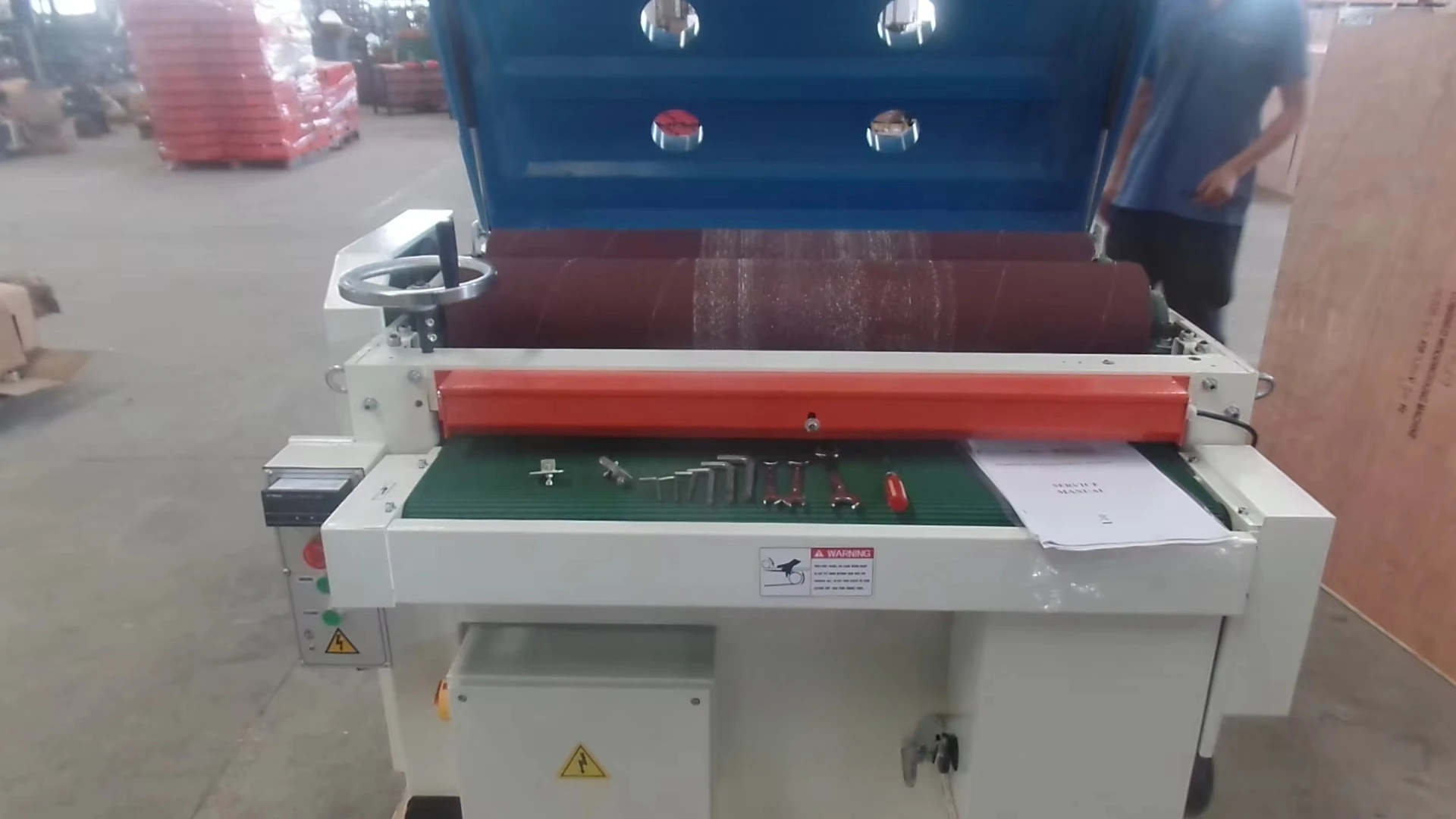 920mm Sander for Woodworking SD369 ,Dual Drum Sander,Sanding Machine for Woodworking Furniture
