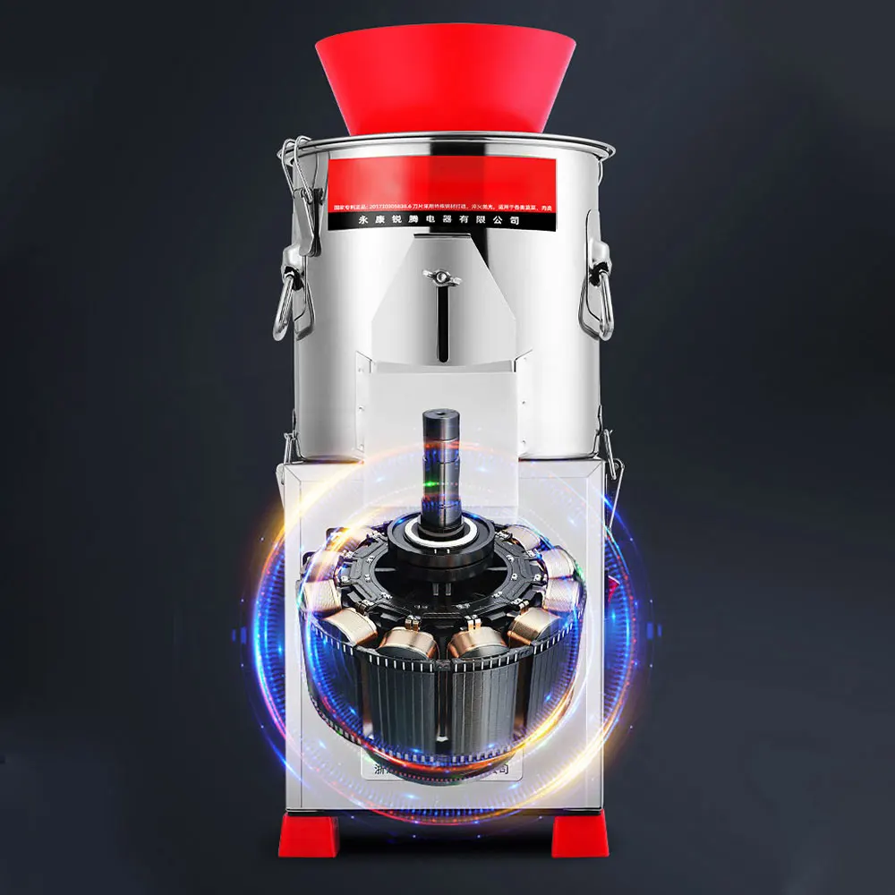 

Automatic Vegetable Chopper Shredder Commercial Electric Vegetable Grinder Cutting Machine Granular Vegetable Shredder