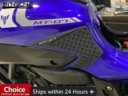 Almohadilla antideslizante para YAMAHA MT-07 FZ-07 MT07 FZ07 MTFZ 07 2014 2015 2016 2017 pegatina protectora de superficie de pintura para tanque de combustible de motocicleta