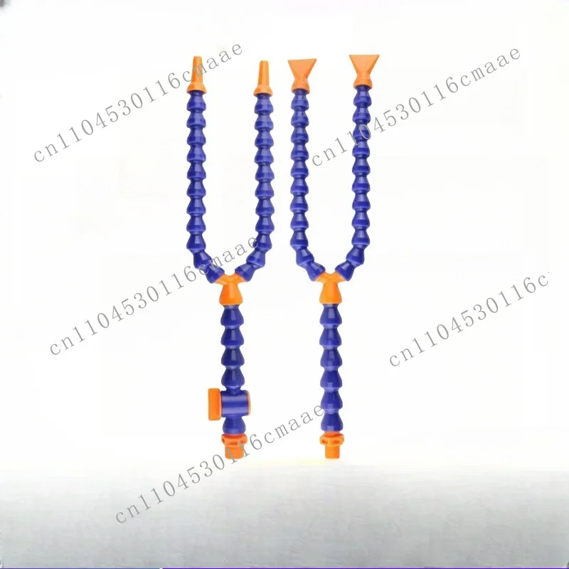 Bifurcated plastic cooling water lathe cooling water pipe universal bamboo curved machine tool