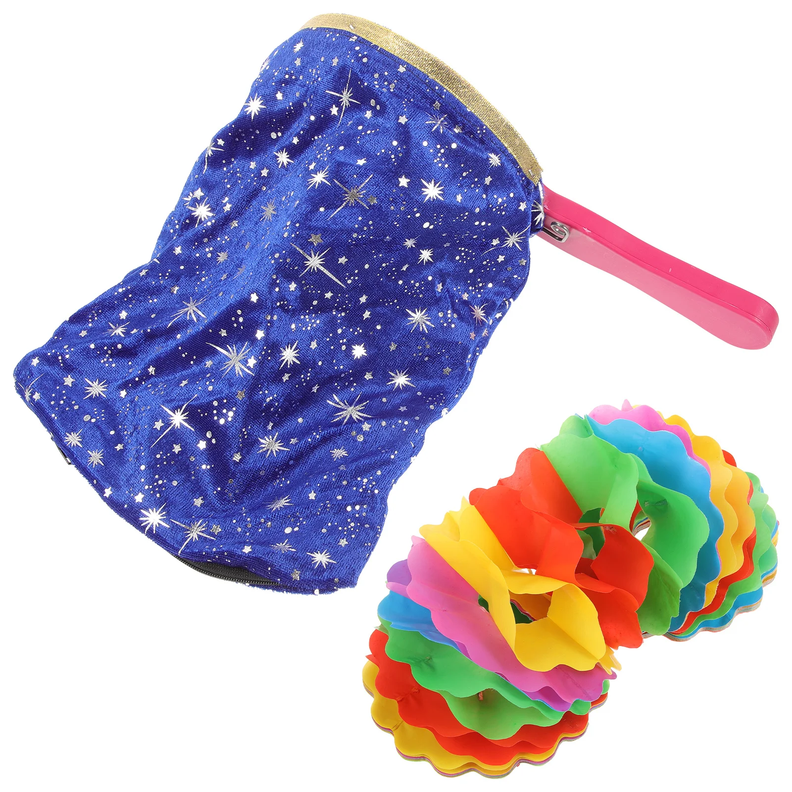 

2Pcs Props Trick Bag Professional Stage Reusable Change Bag for Performance