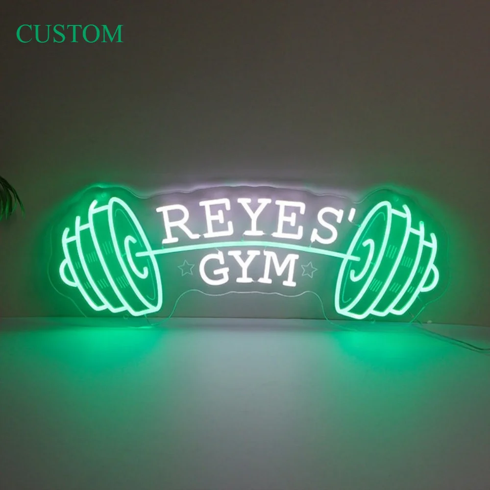 

Custom LED Neon Signs Personalized Names Neon USB Powered Multi Font Colors for Gym Billiards Room Mall Wall Decoration Lights