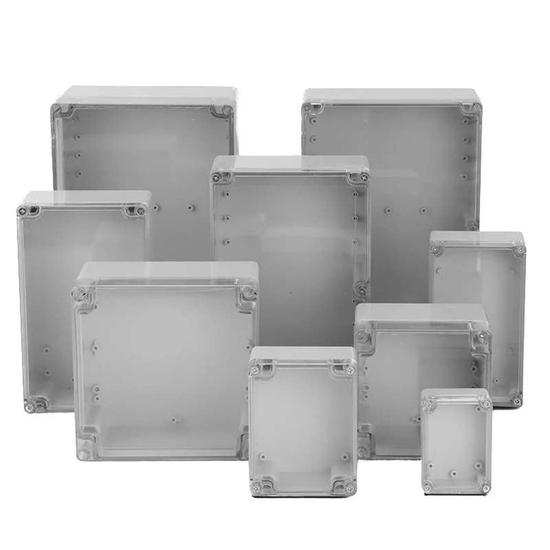 Waterproof Plastic Enclosure Box DIY Electronic ABS IP67 Project Instrument Housing Case Storage Organizer Outdoor Junction Box