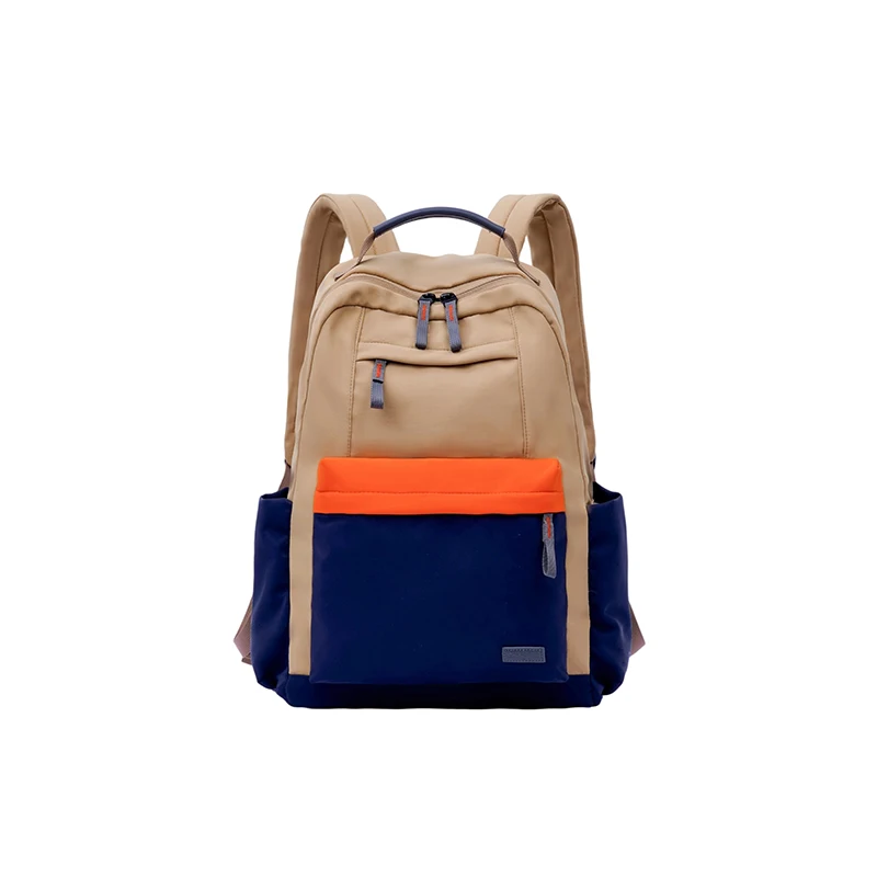 

Женский рюкзак с цветными блоками Dopamine, легкий и водонепроницаемый, подходящий для школы, прогулок и переноски книг.