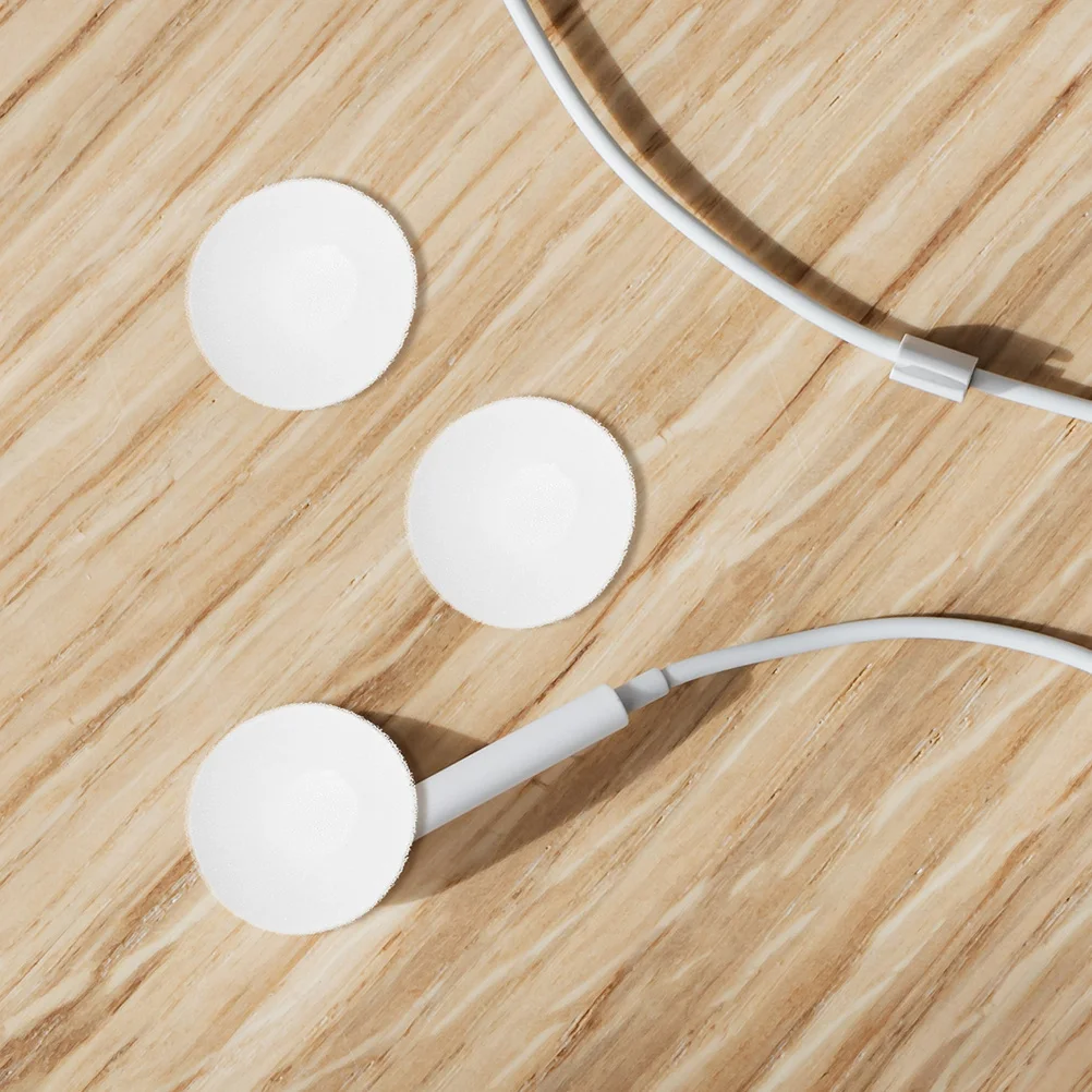 100 Uds. Cojines suaves para auriculares, almohadillas redondas de esponja, Mini esponjas, fundas de repuesto para auriculares, mejoran la escucha