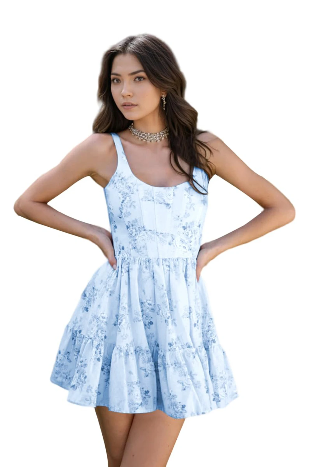 

Сладкие платья на тонких бретельках 15, короткое платье для выпускного вечера с бантом и рюшами для подростков, вечернее платье с цветочным принтом