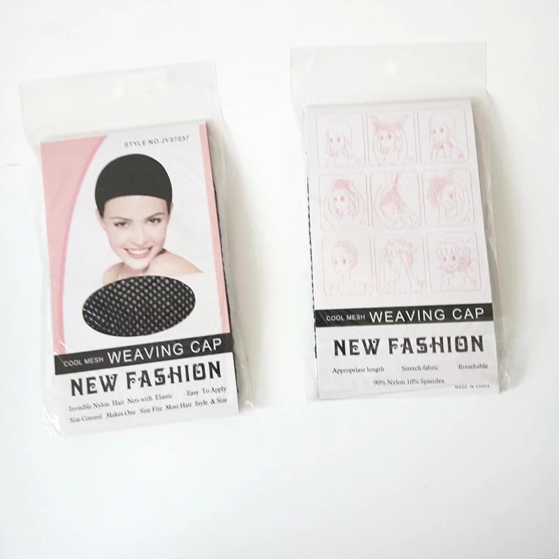 20 قطعة/المجموعة قبعات شعر مستعار Hairnet الصيد صافي غطاء الشعر الأسود لون البشرة غطاء شعر مستعار تنفس شبكات الشعر غطاء الشعر