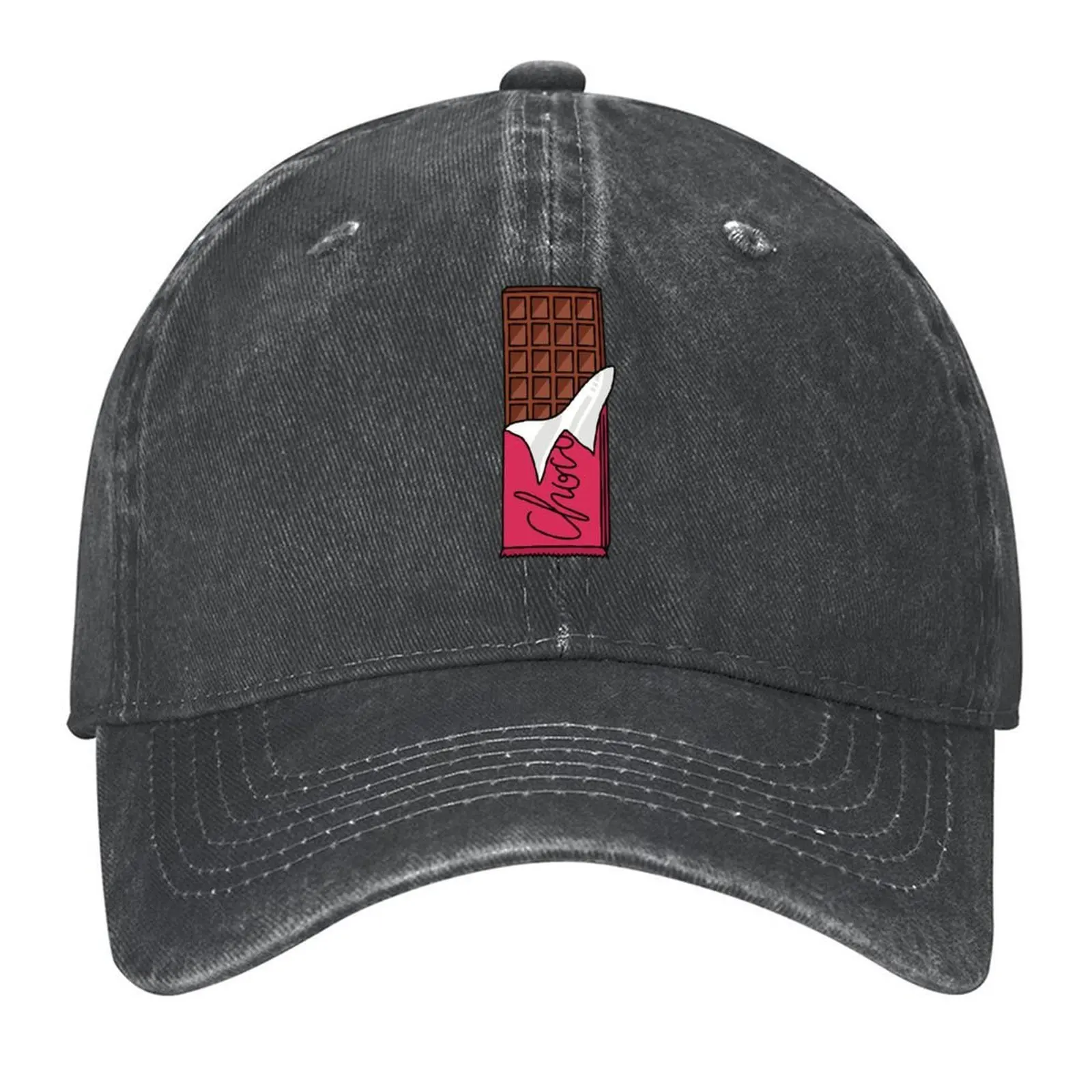 

Chocolate Bar Baseball Cap Dropshipping sun caps Sun Cap Wild Ball Hat For Men Women's