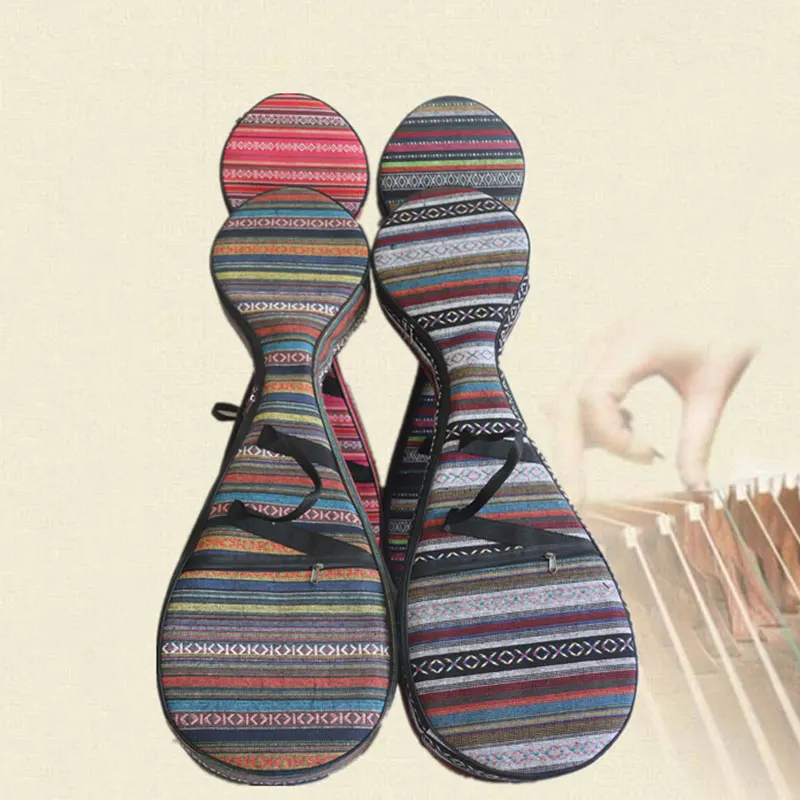 

Pipa Bag Waterproof Oxford Lute Storage Bag Portable Thicken Wear-Resistant Drop-Resistant Pipa Carrying Case Instrument Holders