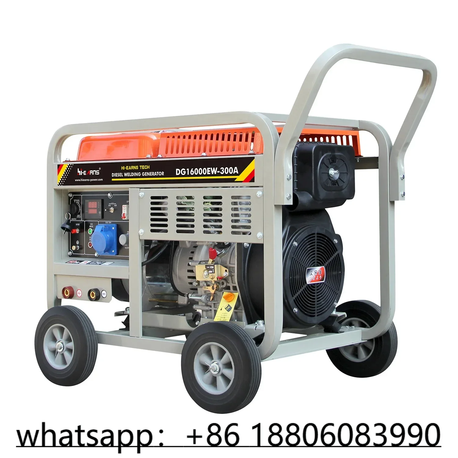 hiearns 1105FD 300A 50hz 60hz 3000rpm open portable type die·sel Generator welding machine