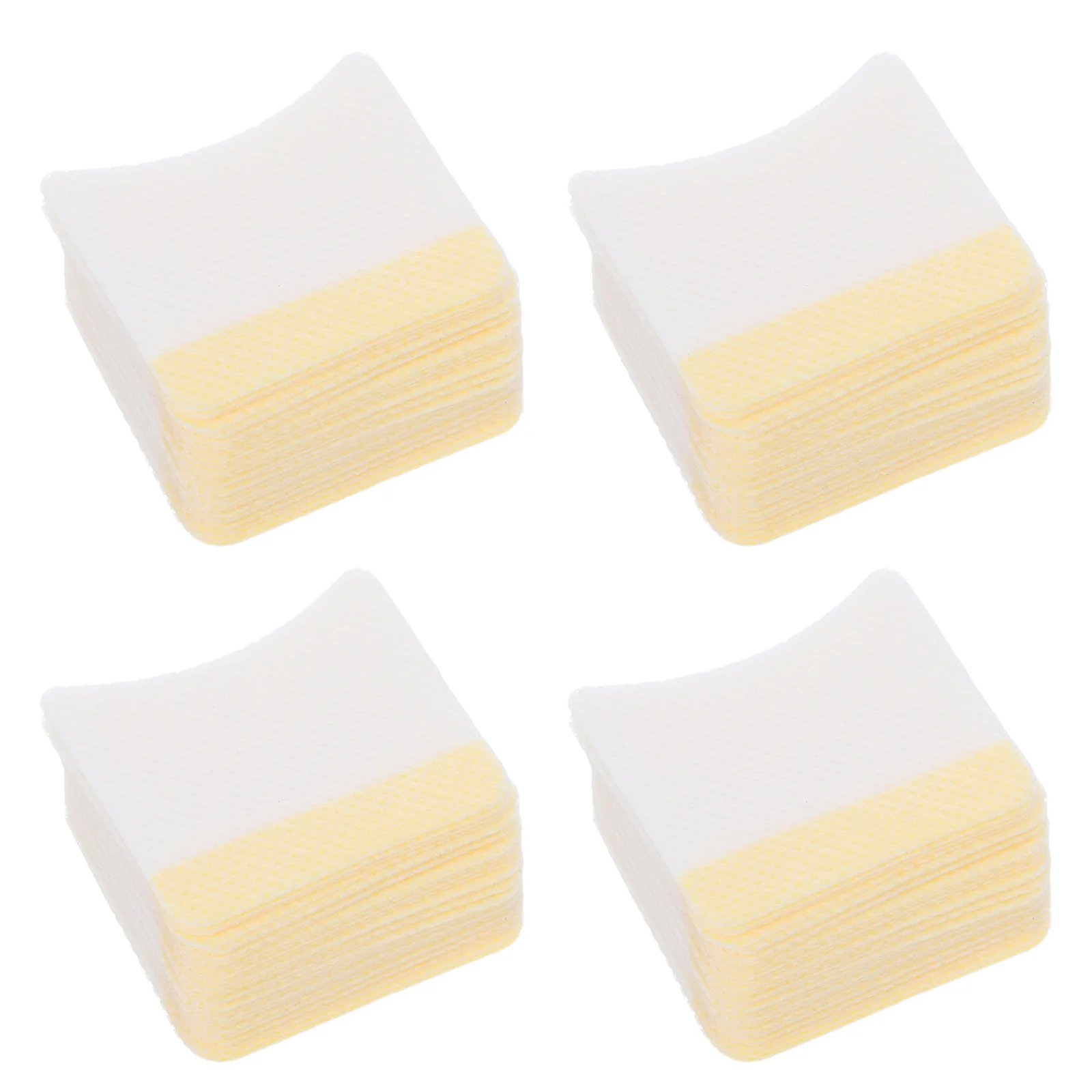 160 stuks wimpercrème verwijderingspads boogvormige make-up verwijderaarkussens praktische comfortabele reiniging