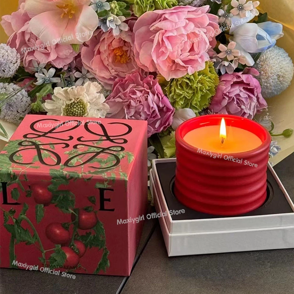 

170g Aromatherapy Candles Oregano Sweet peas Tomato Gift Box Home Fragrance Birthday Gift Air Fragrance Fresh