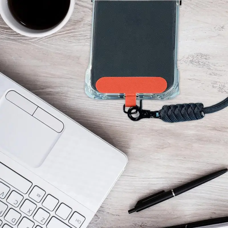 Mobile Phone Safety Lanyard Patch Gasket Replacement Anti-lost Detachable Necklace Clip Snap Universal Portable Cord Rope Card