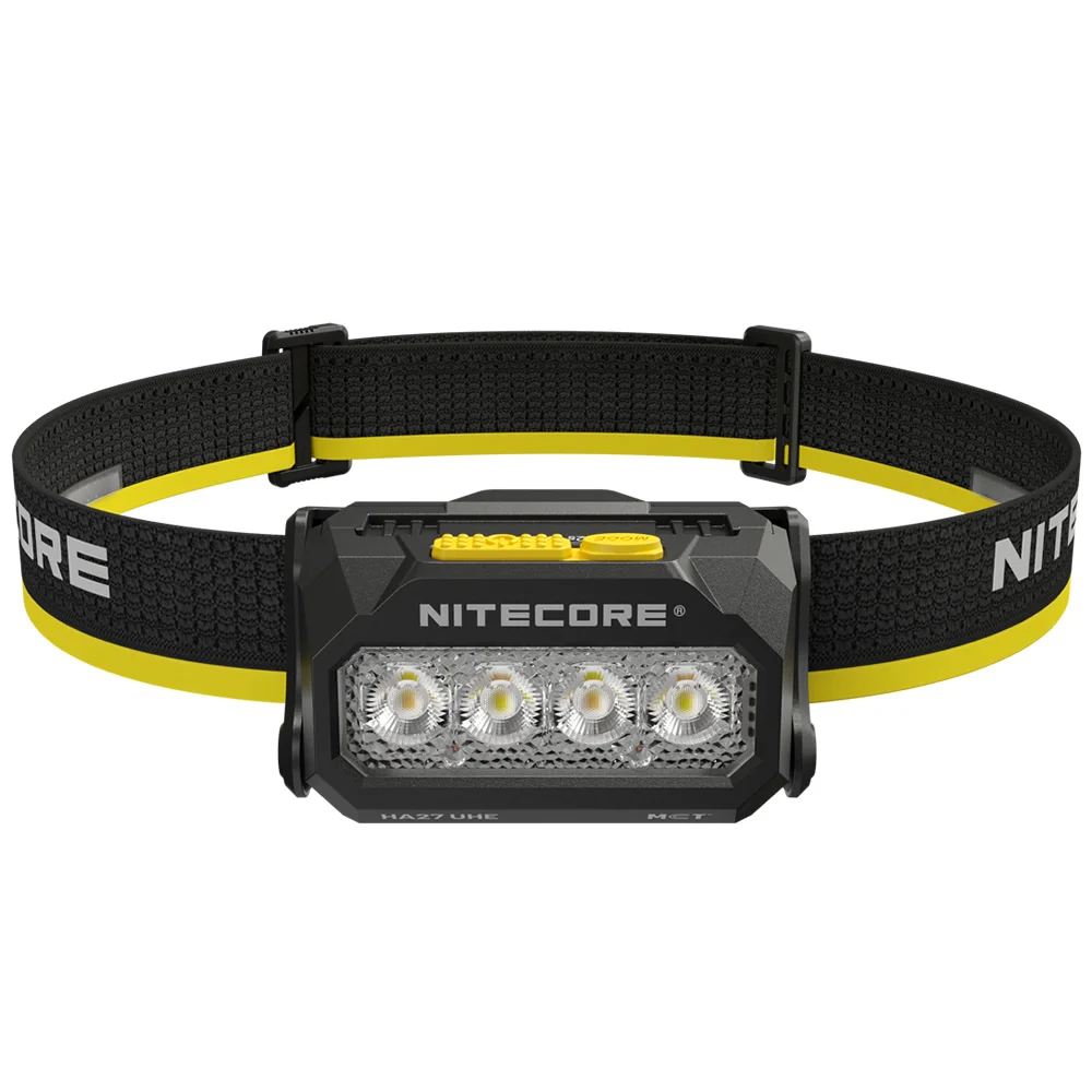 2026 Nitecore HA27UHE High CRI 3Color Temperatures Modular Headlamp +HLB1500 Rechargeable Battery Lightweight 800 Lumens Running
