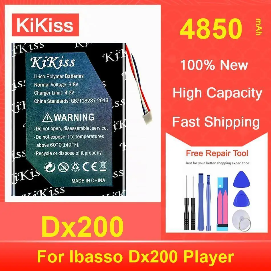 

Kikiss Battery 4850Mah Dx200 For Ibasso Player