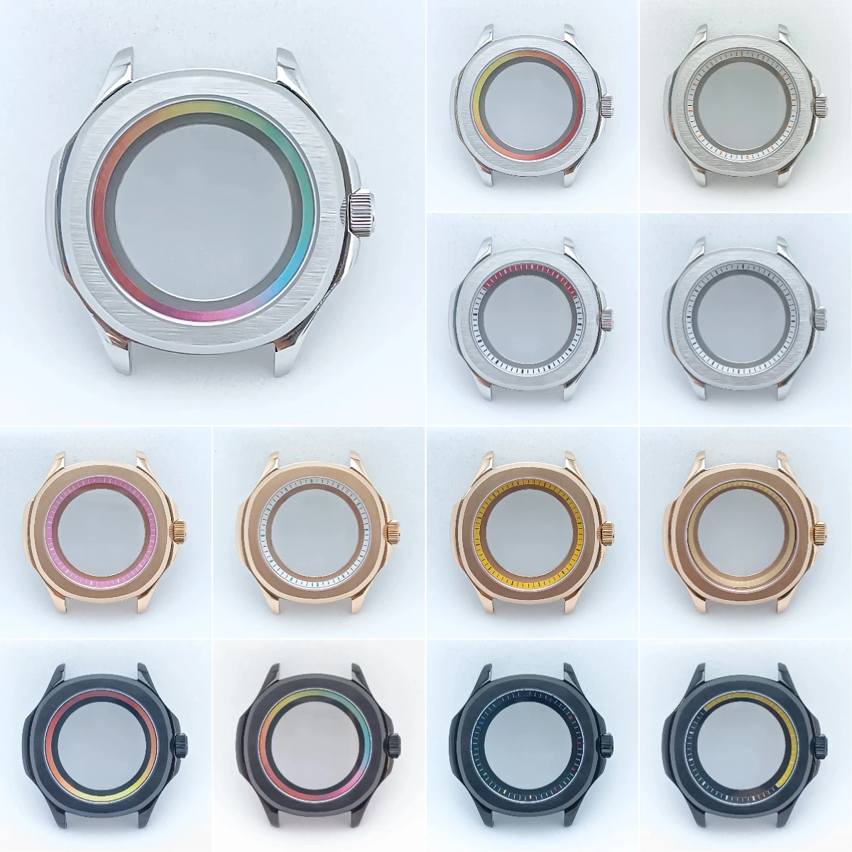 

Мужские часы NH35 39,5 мм, стальной корпус, сапфировое стекло, внутреннее кольцо для NH35 NH36, наручные часы, коробка для часов, детали для часов