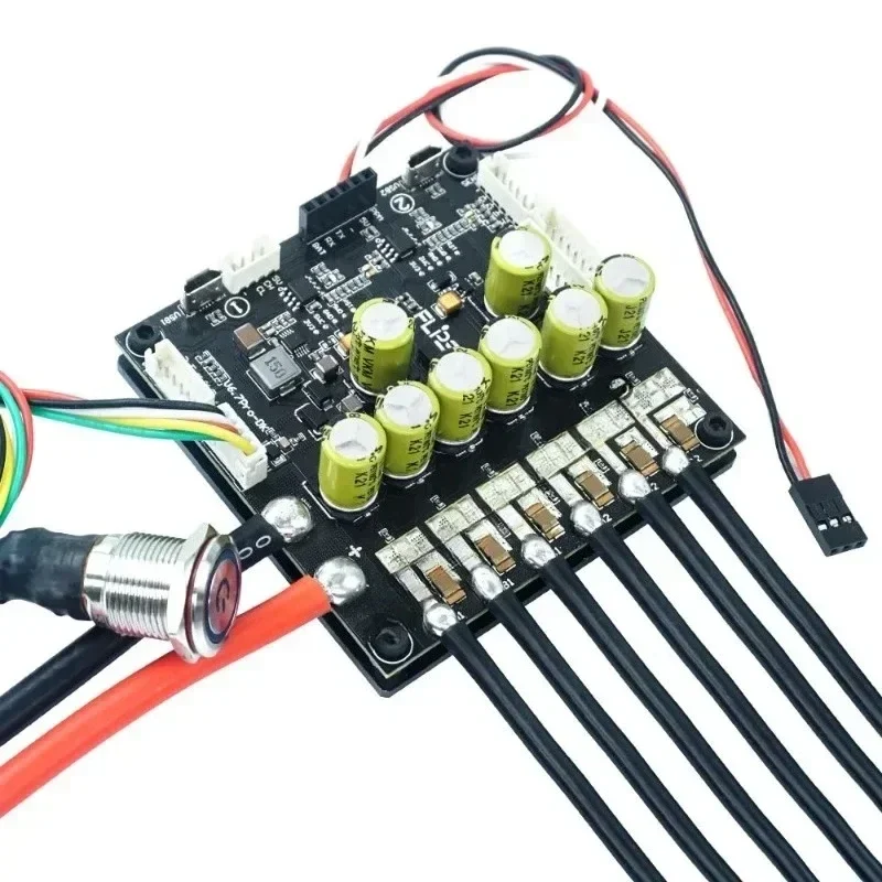 

Flipsky Dual FSESC 6.7 plus ESC with Power Button 200A 12S Compatible with VESC 6.6 for Electric Scooter Speed Control Module