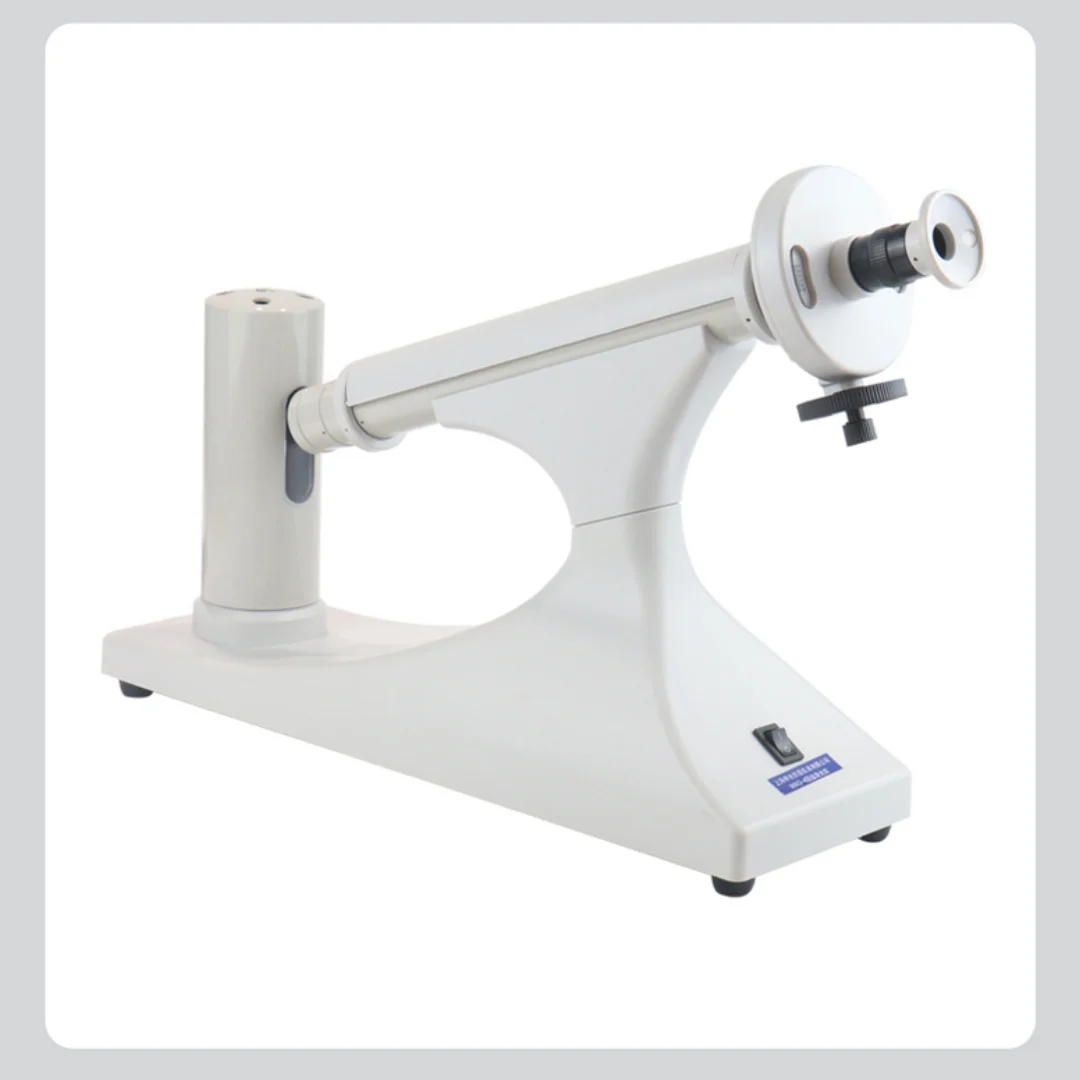 Manual Disc Polarimeter Lab Disc Polarimeter with Light Source Sodium Lamp Measuring Range -180°~180°