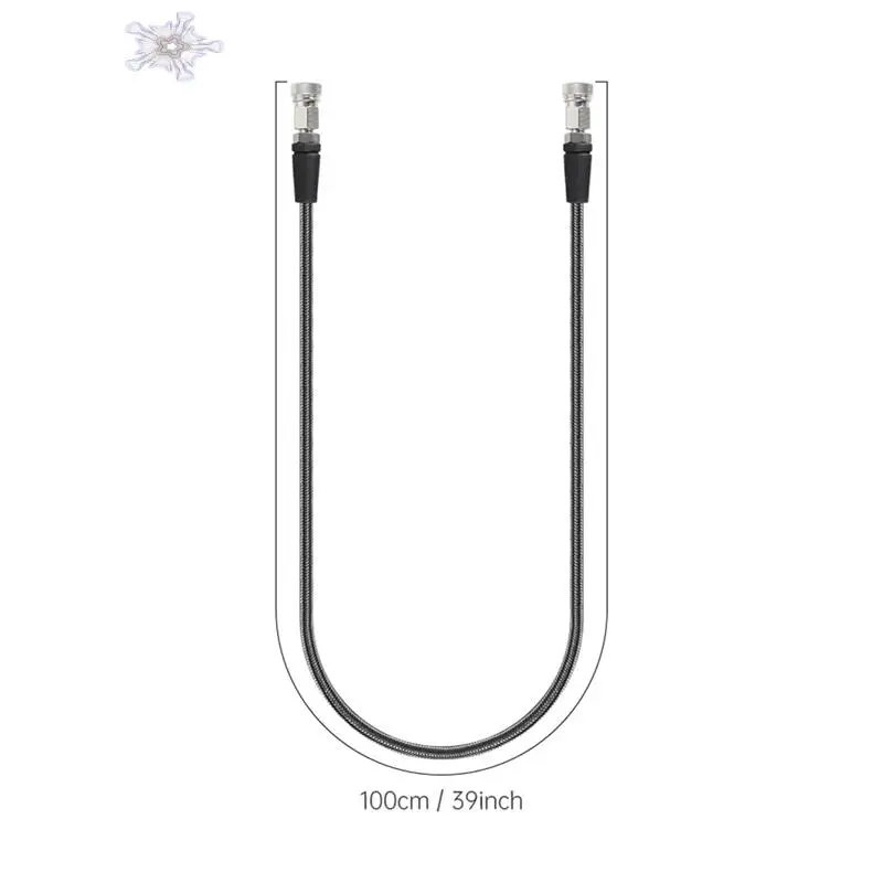 

Diving Dual Female Connector High Pressure Regulator Hose Carbon Fiber Woven Scuba Diving High Pressure Hose