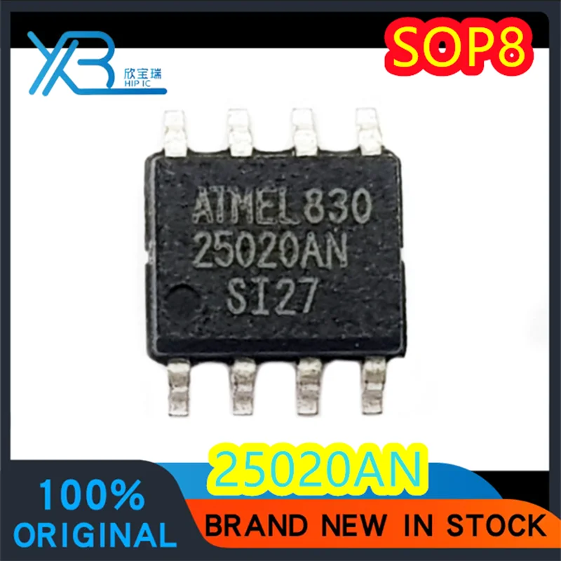 

(4/50 pieces) AT25020AN-10SI-2.7 AT25020AN 25020AN SOP8 memory chip guaranteed to work properly 100% brand new fast delivery