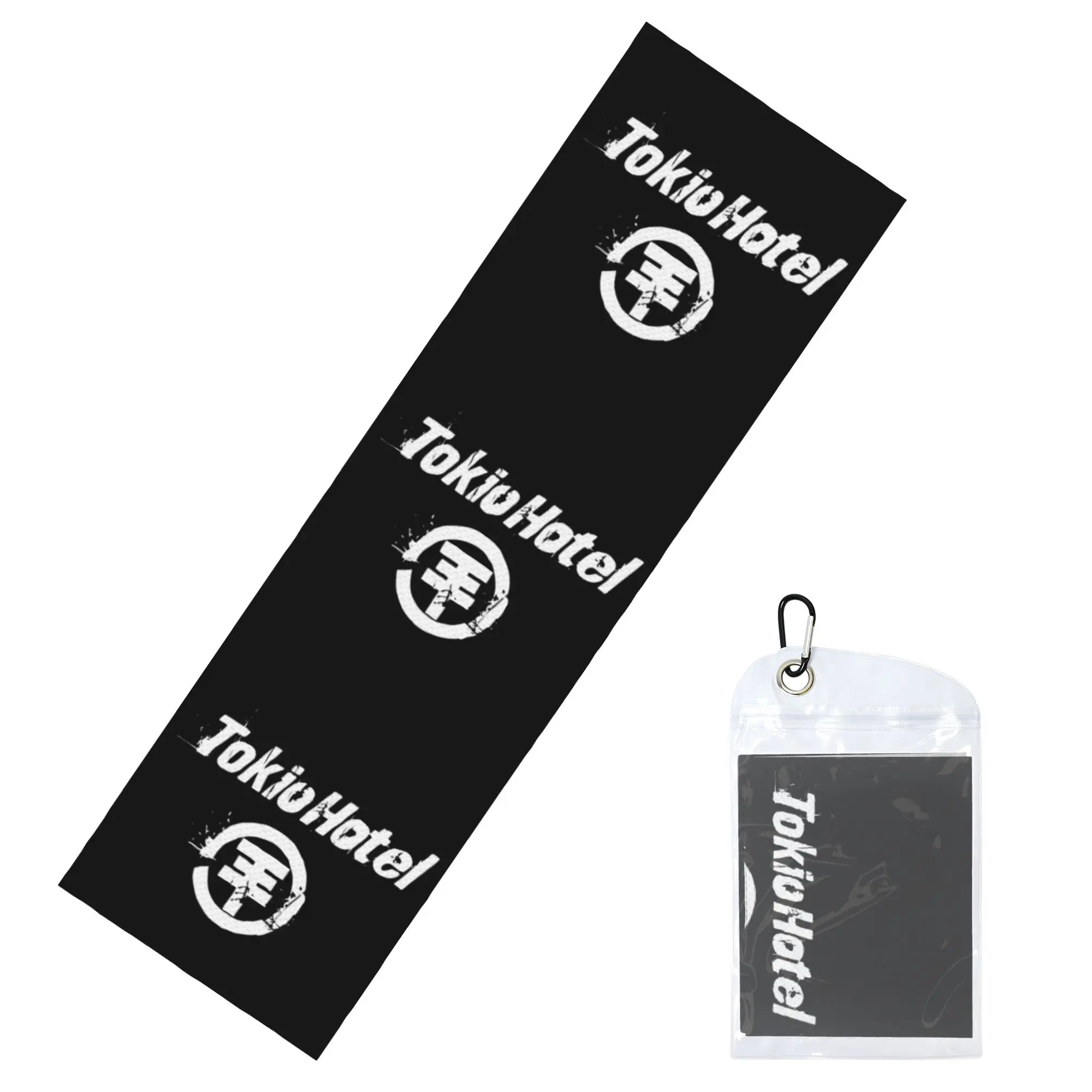 Heavy Metal Music Rock Tokio Hotels Logo Cold Exercise Towel  Yoga And Fitness Running Outdoor Activities Travelling Towels