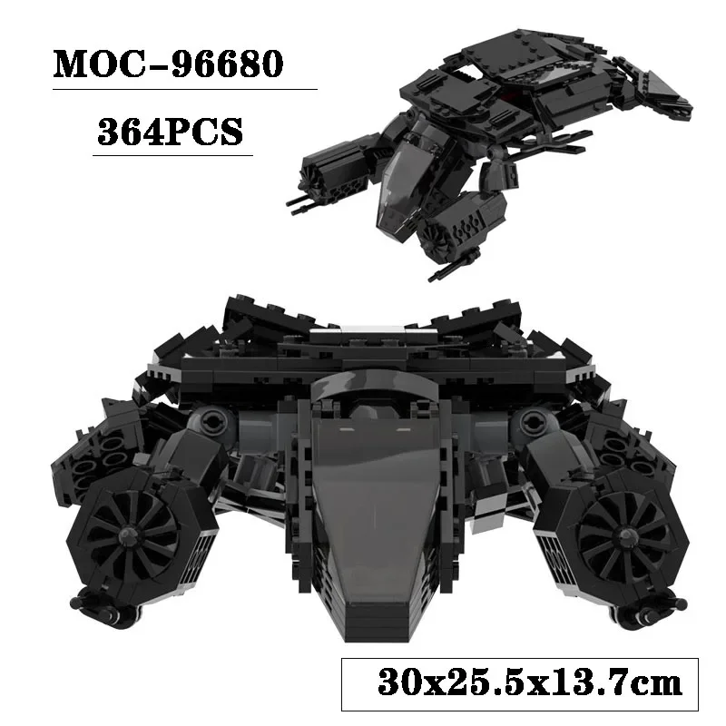 

New MOC-96680 puzzle block small car assembly model compatible set with 364PCS children's education birthday Christmas toy gifts