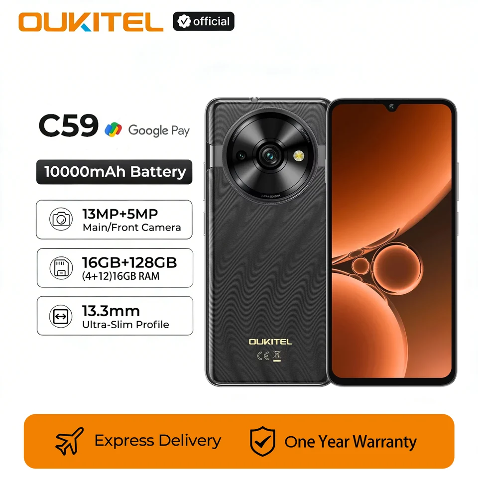 OUKITEL C59 Smartphone 6.88