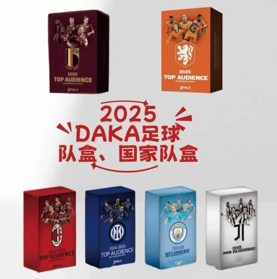 

PANINI Manchester City F.C. A.C. Milan Juventus F.C. 24PCS/BOX Signature item collection card Christmas gift boy's birthday