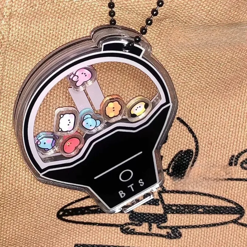 BTS Support Sticks Keychain Rocking Keys Cute Bags Accessories Idol Merchandise Birthday Gifts