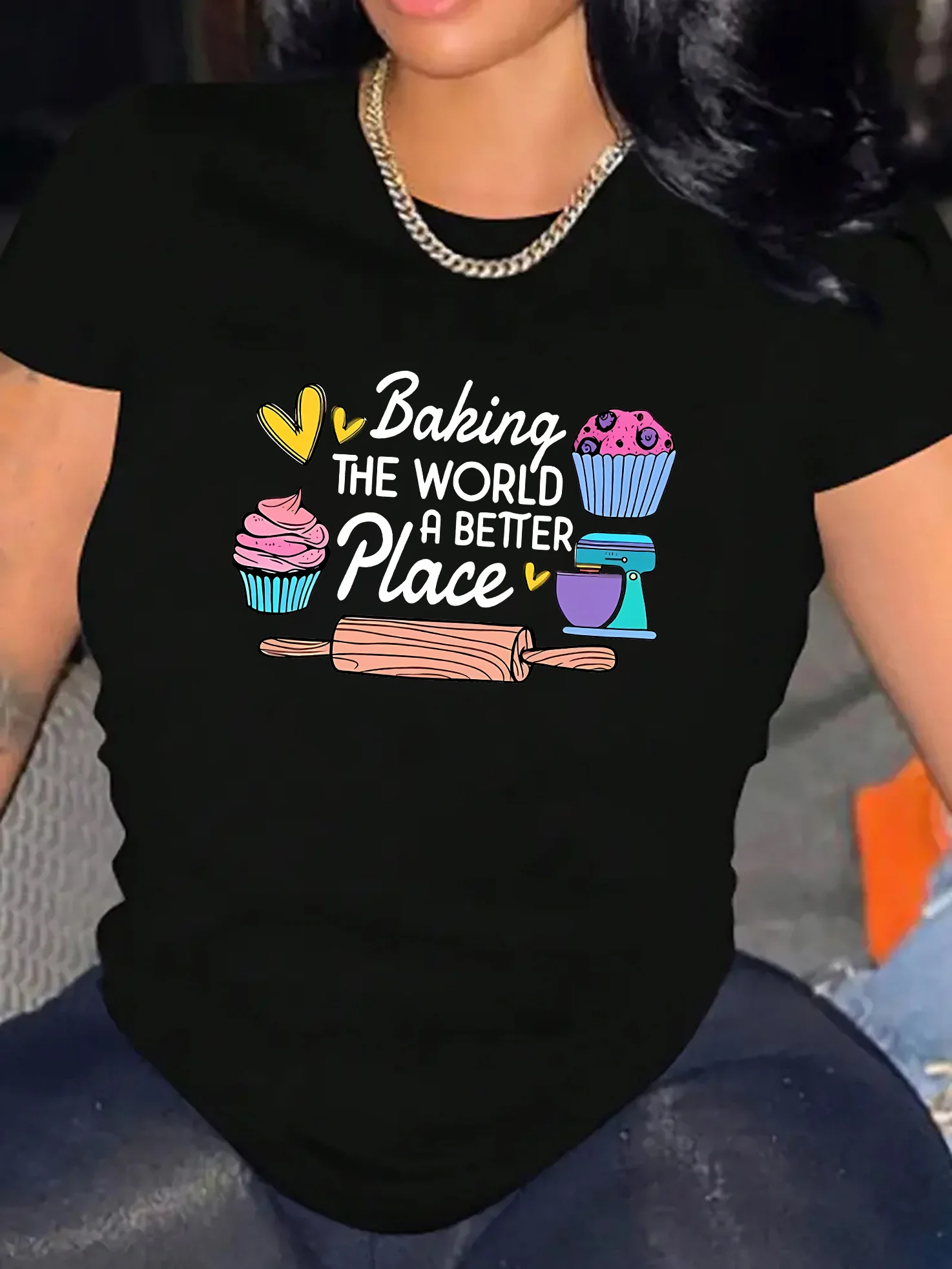 

2025 Новая повседневная рубашка унисекс с буквенным узором и принтом уличной моды, трендовая рубашка из чистого хлопка с короткими рукавами и круглым вырезом