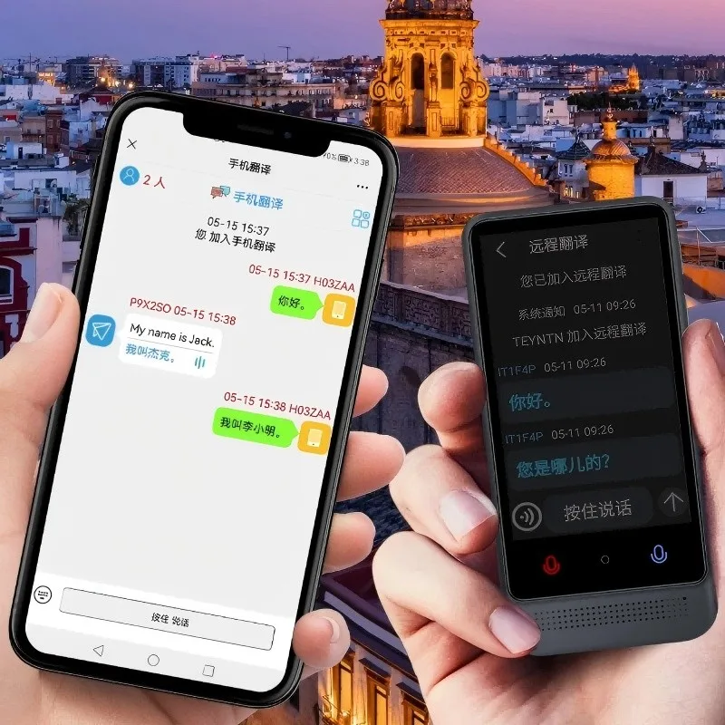 Traductor de voz inteligente M12, 137 idiomas ChatGPT, traducción de fotos/grabación sin conexión, inglés, español, portugués, árabe, Etc.