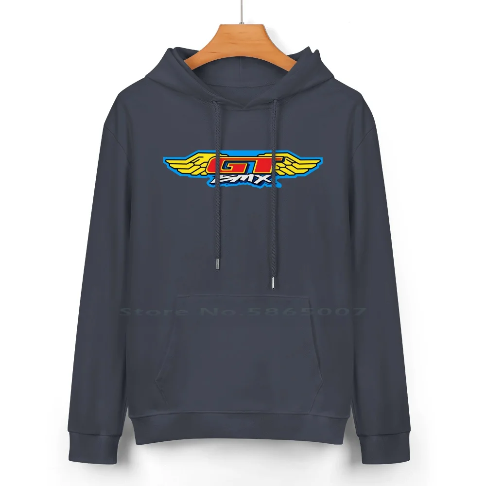 Old Skool Gt Bmx Logo Cotton Hoodie Sweater 24 Colors Original Old Skool Gt Bmx Logo Old School Bmx Haro Mongoose Vintage 100%