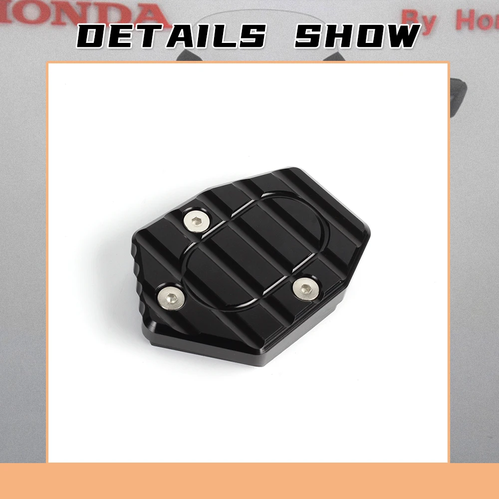 Foot Side Plate Enlarge Kickstand Pad For Honda FORZA350 Side Stand Enlarge Support motorcycle kickstand Aluminum alloy Suite