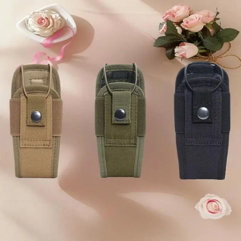 Universal Radio Holster: Tactical Waist Pouch for Walkie Talkies During Hunting & Camping Trips