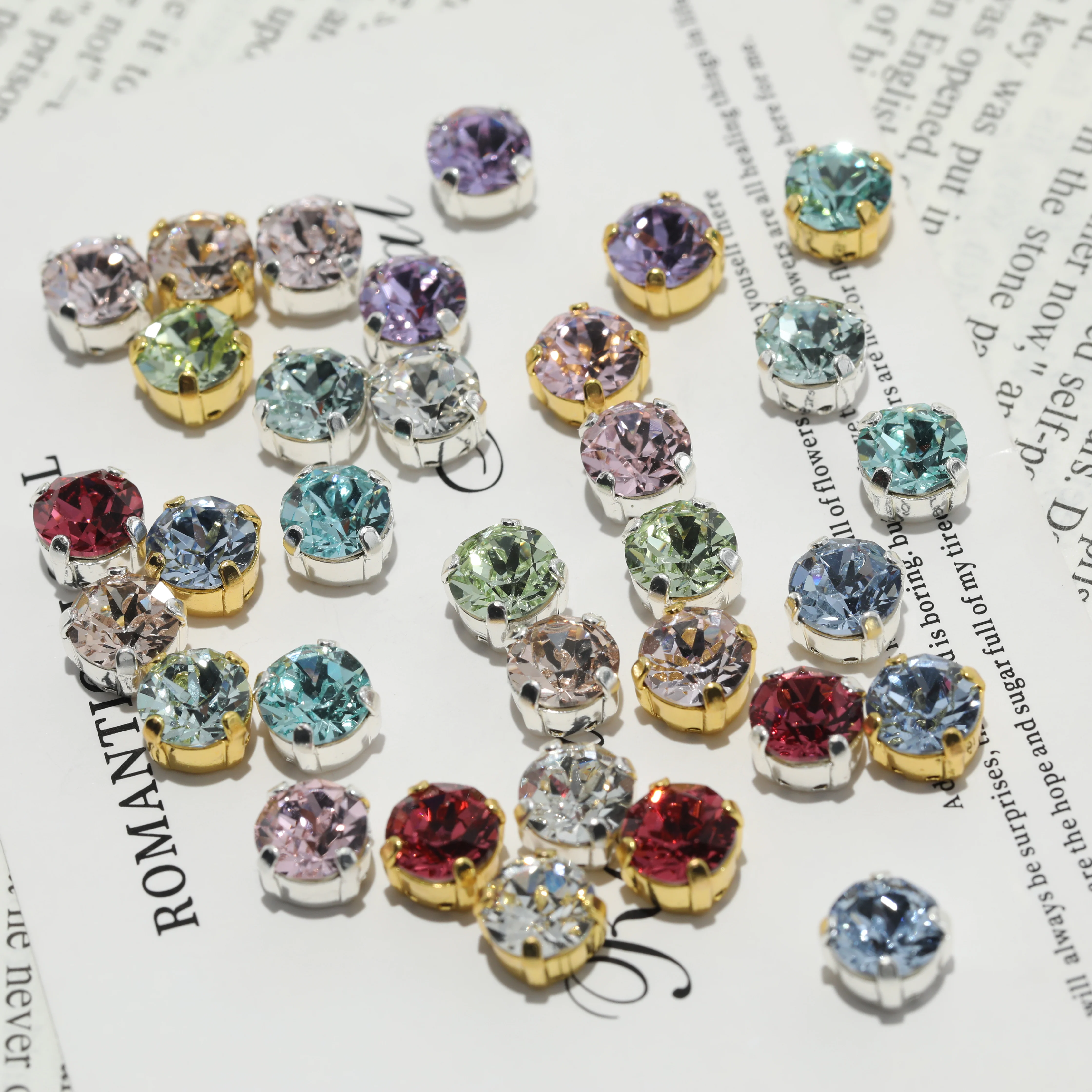 GRST Prong Setting Rhinestones Claw Rhinestones Sew On Rhinestones Claw Rhinestones Wedding Dress Rhinestones 2088 Rhinestones