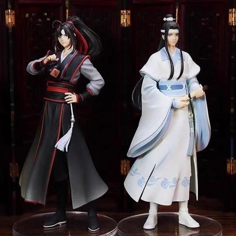 The Founder of Diabolism Wei Wuxian Lan Wangji Action Figures Anime Pvc Model  Statue Collection Decoration Pendant Gifts Toys