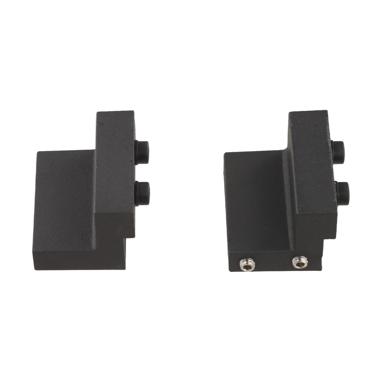 Adjustable Door Stopper 50*40*26*14 Mm Sliding Door Rail Stopper Sturdy And Reliable Adjustable Attachment Noise Reduction