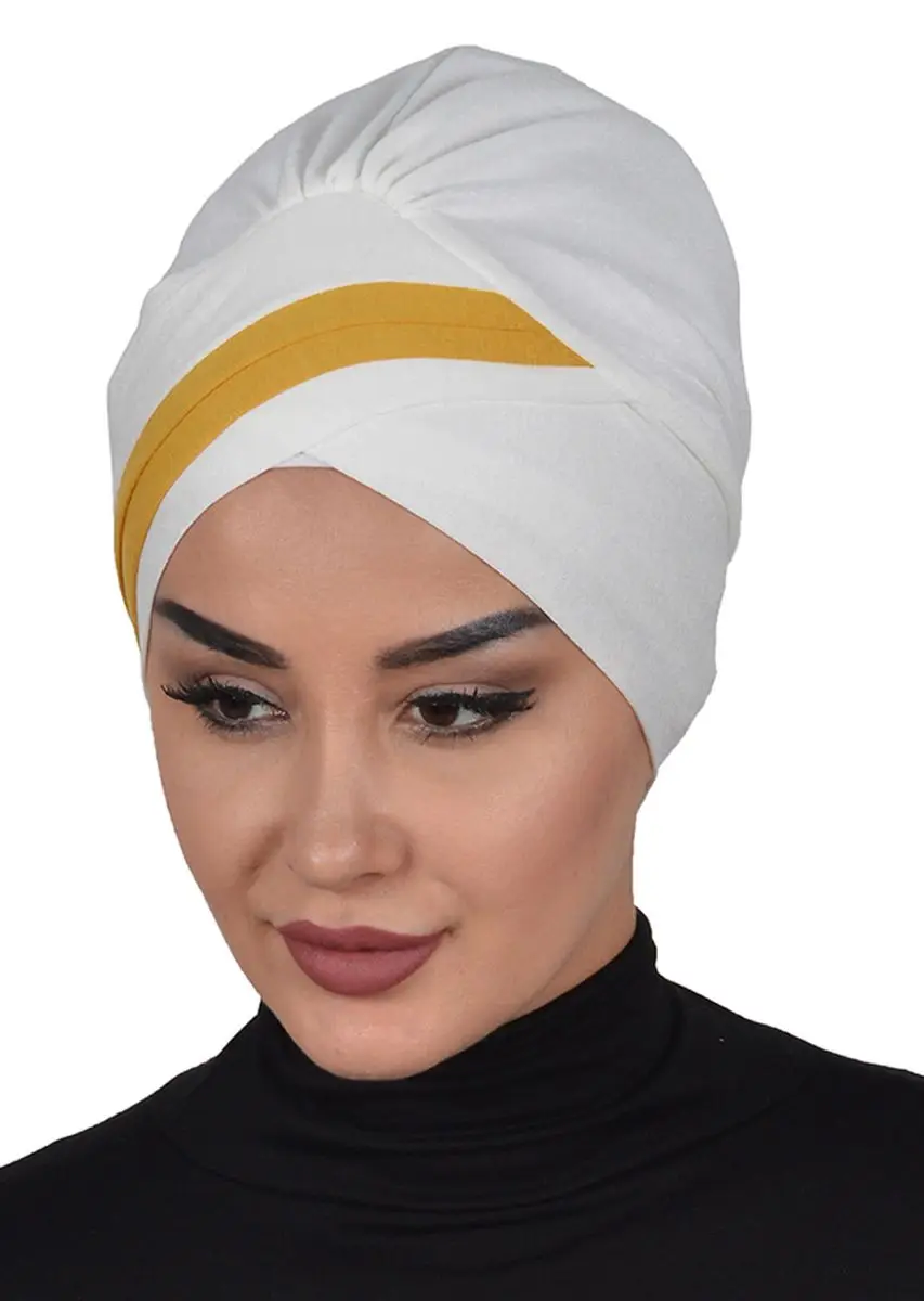 Doppel farbige gekämmte Knochen creme