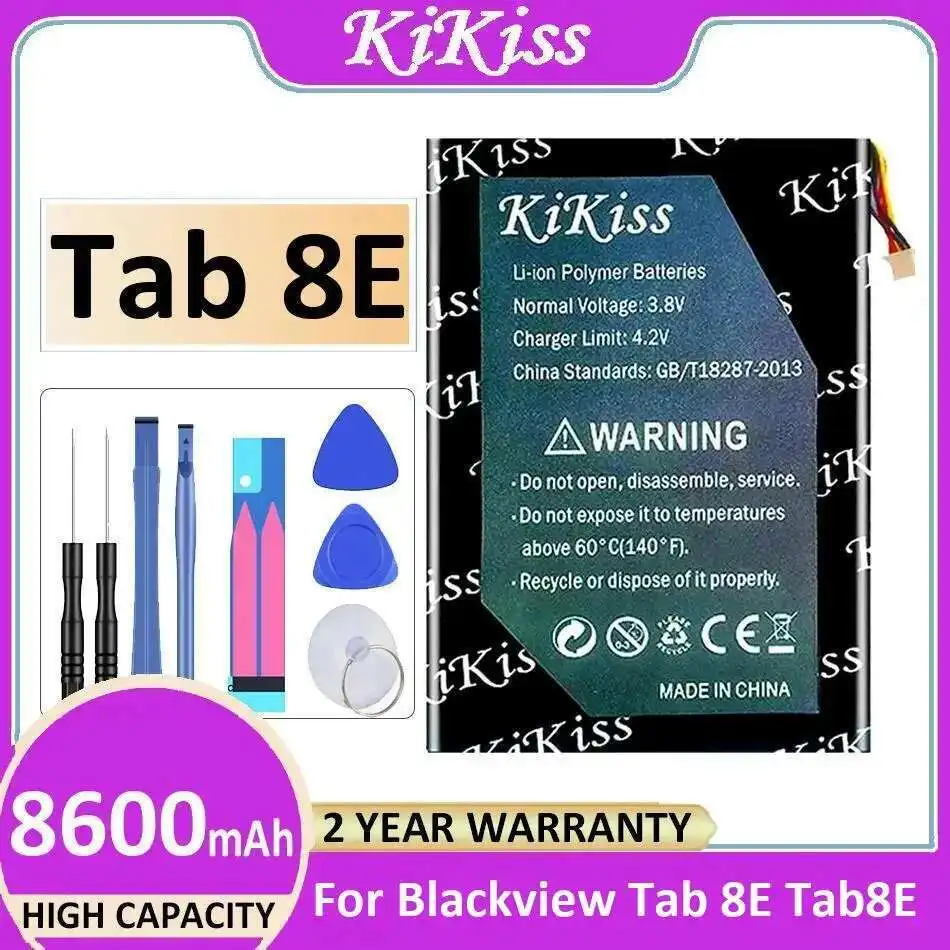 

Long Lasting For Blackview Tab 8E Tab8e Tablet Battery 8600Mah