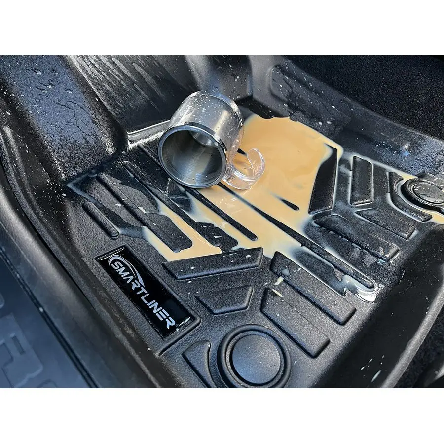 Set Karpet Lantai 2 Baris Custom Fit All Weather Kompatibel dengan Volvo EX40 20252025