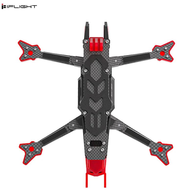 IFlight SH CineFlow 5 O4 framekit 5 inch (DeadCat) wielbasis 222 mm met 5 mm arm voor DJI O4 Air Unit RC FPV Drone