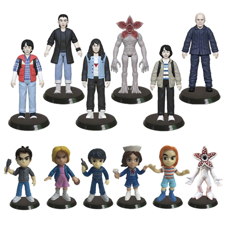 

12/6 шт. Фигурки Демогоргон, Векна из сериала «Люди в черных костюмах», настольные украшения, игрушки, подарки для детей, коллекционные фигурки для декора стола