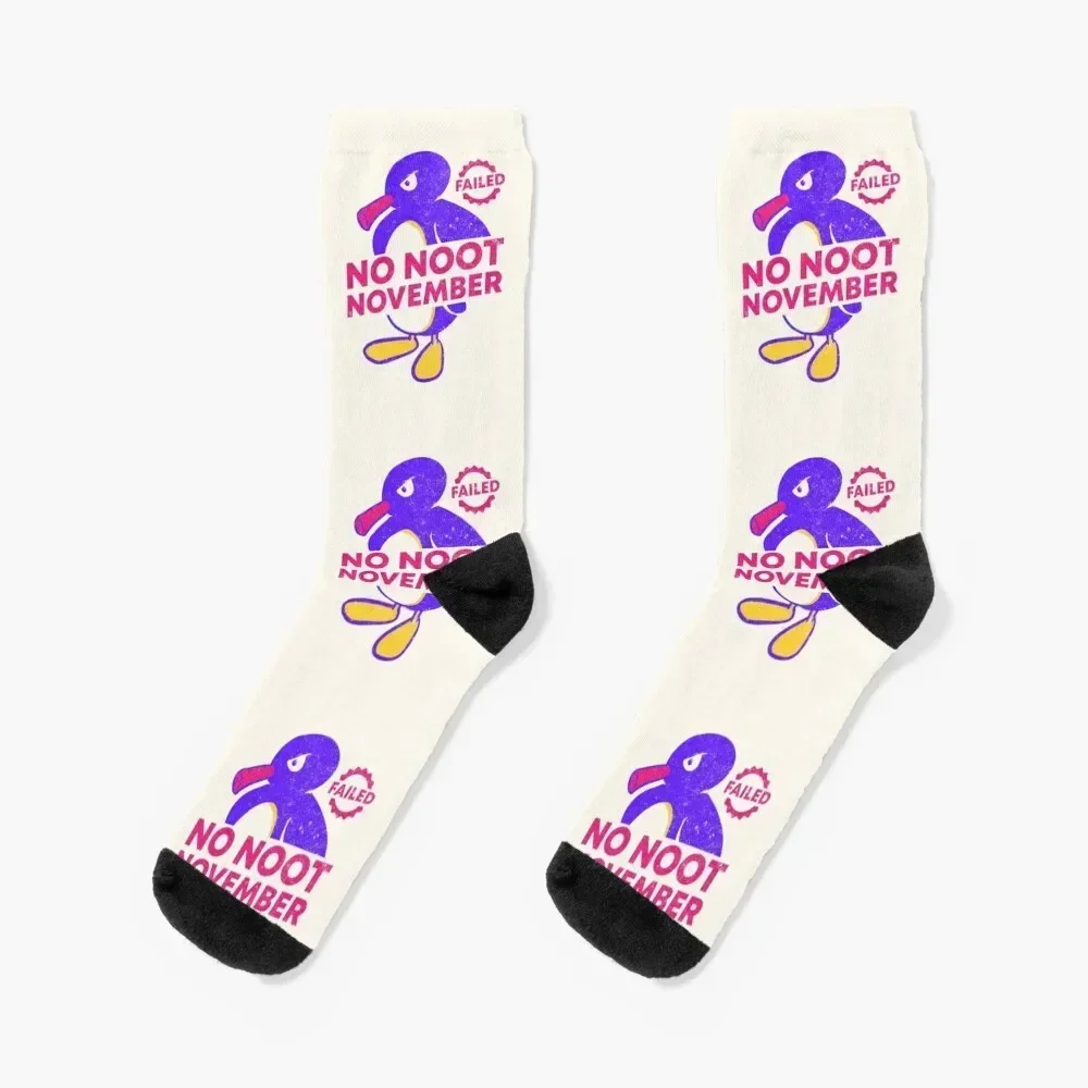 

No noot November - Pingu Failed the Challenge Socks cycling kids Non-slip Socks Women's Men's