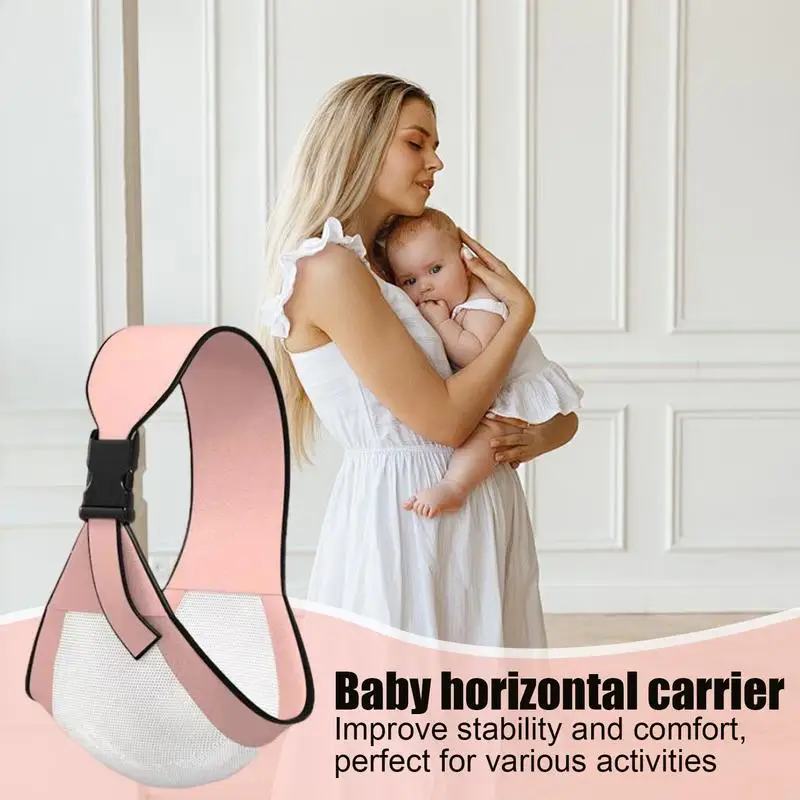 Baby Sling Carrier Child Holder Carrier Kid Hip Seat Toddler Lightweight Non-Slip Carrying 50 Lbs Compact Waist Stool For
