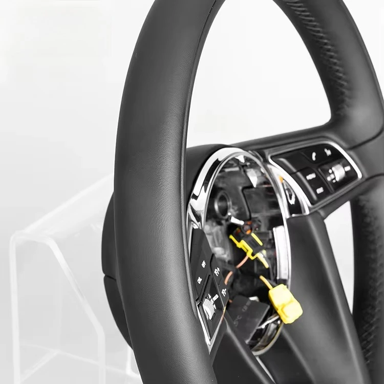 Premium Leather Steering Wheel with Multi-function Buttons for Flying Spur Luxury Car Interior Replacement Parts