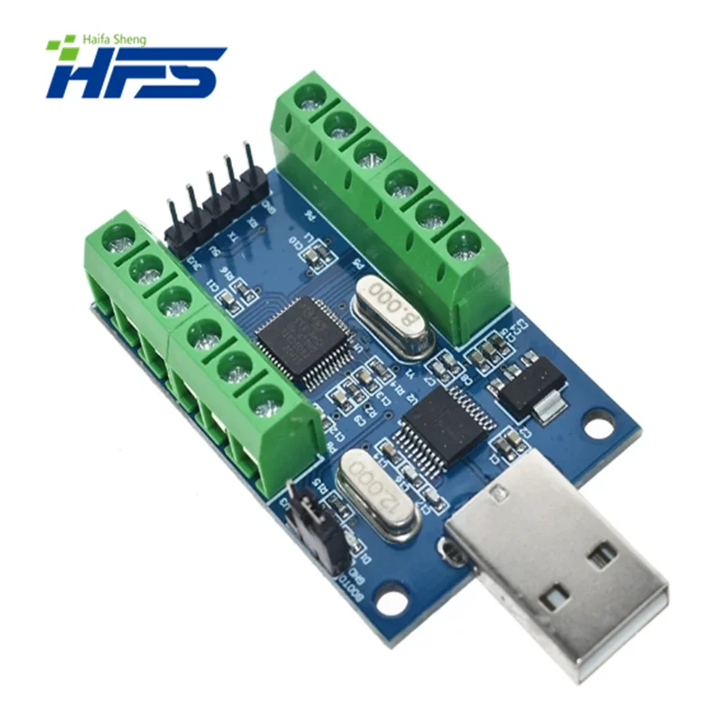STM32F103C8T6 USB Interface 10 Channel 12Bit AD Sampling Data Acquisition STM32 UART Communication ADC Module